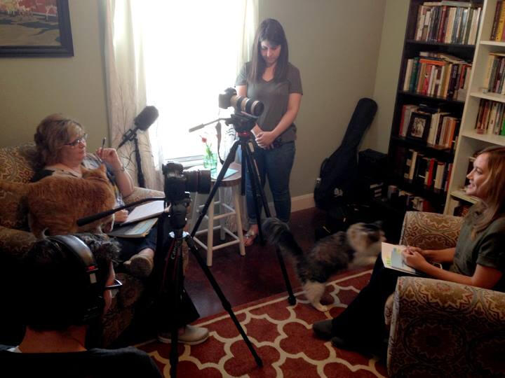 Panhandle PBS filming Chera